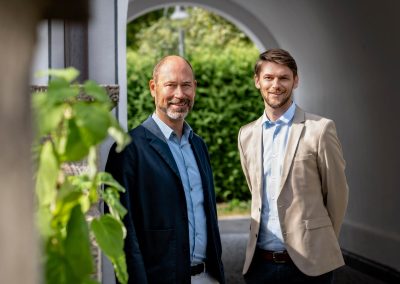 Prof. Dr. med. Bertte Wildt und Timo Schiele